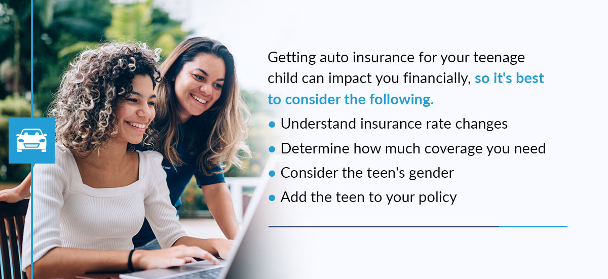 Financial Considerations When Adding a Teen to Your Insurance Policy