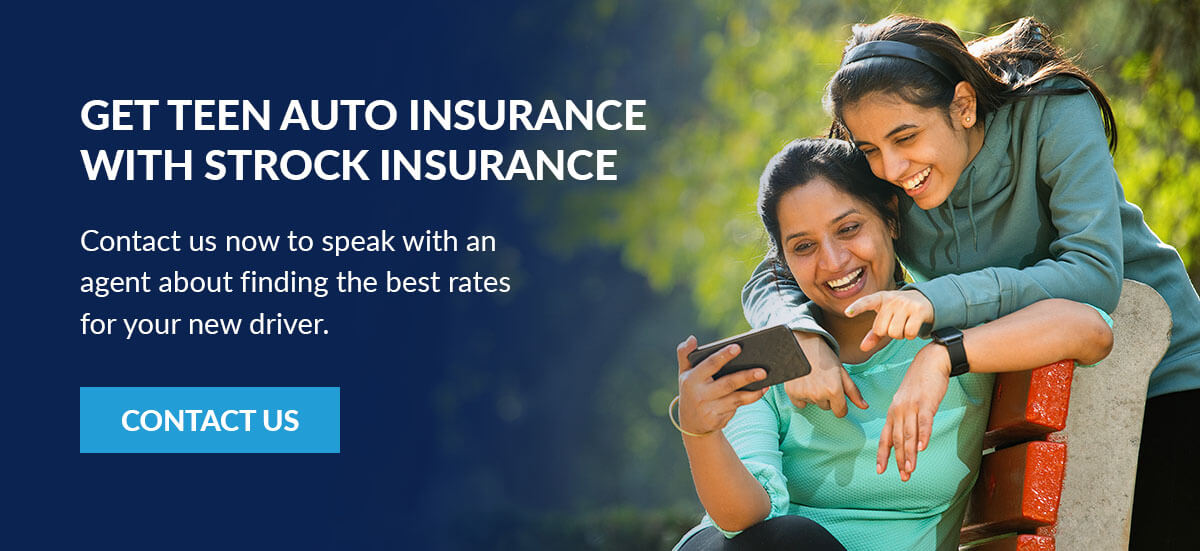 Get Teen Auto Insurance With Strock Insurance